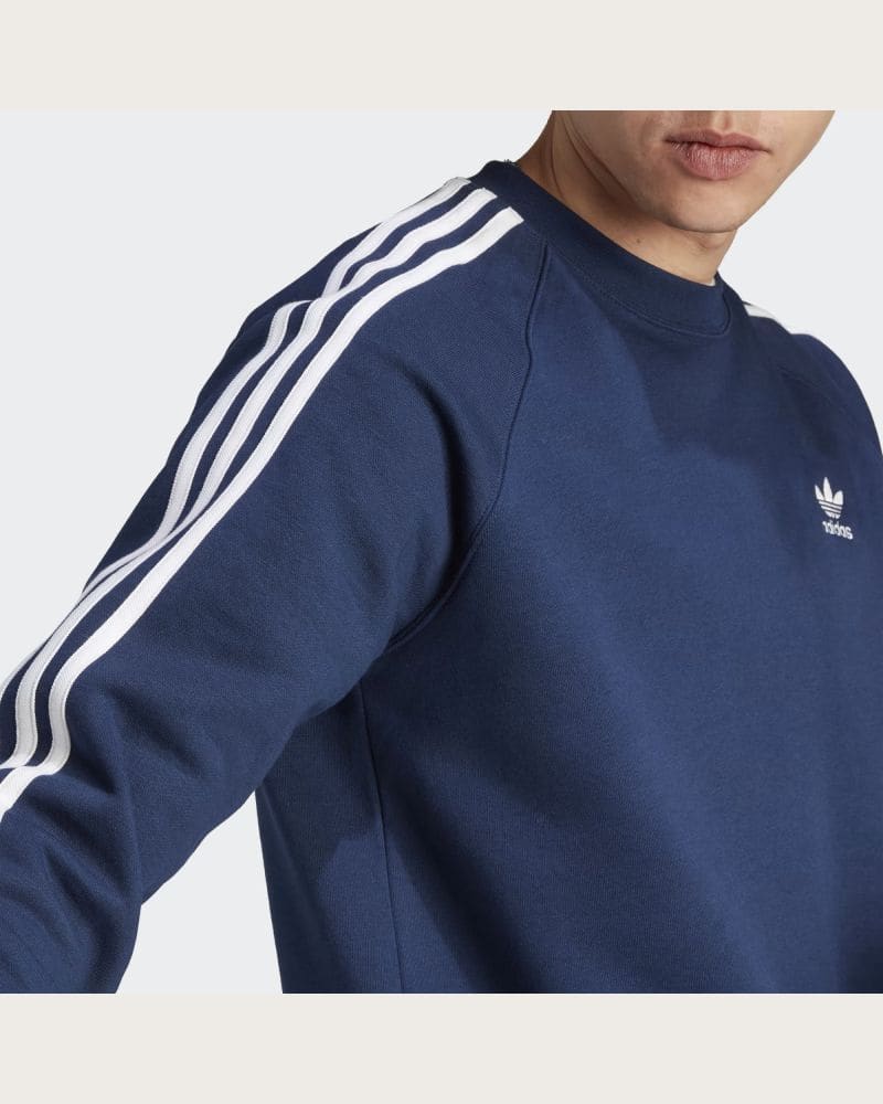 Pánska mikina ADIDAS ORIGINALS 3-STRIPES CREW-NINDIG – fotka 6