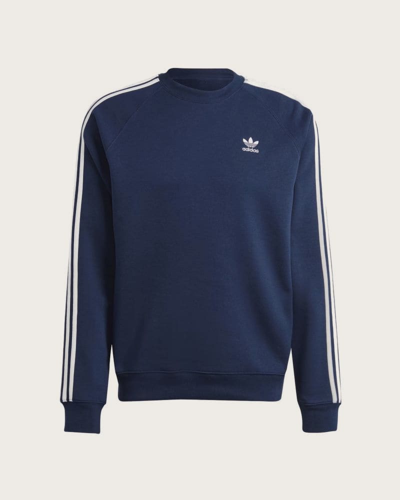 Pánska mikina ADIDAS ORIGINALS 3-STRIPES CREW-NINDIG – fotka 8
