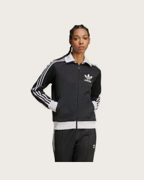 Dámska mikina so zipsom ADIDAS ORIGINALS CLASSIC TT-BLACK