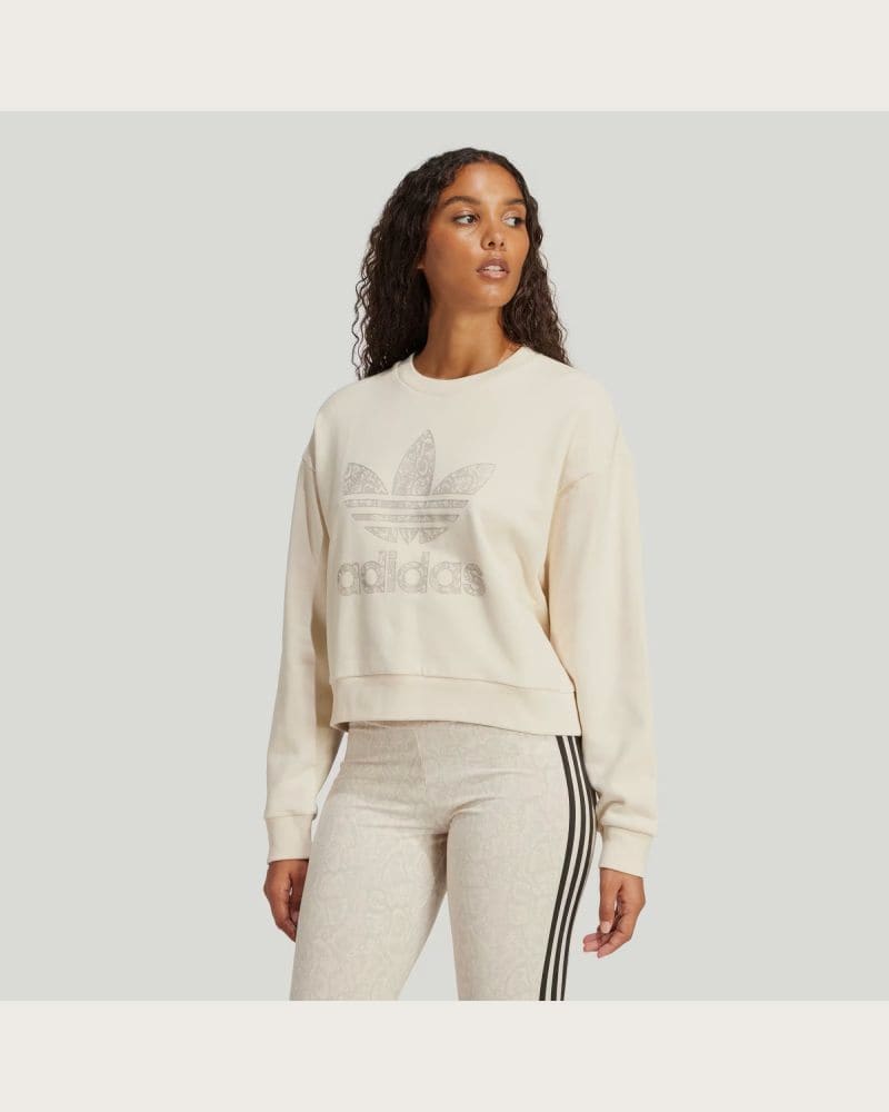 Dámska mikina ADIDAS ORIGINALS SNAKE CREW-WONWHI – fotka 2