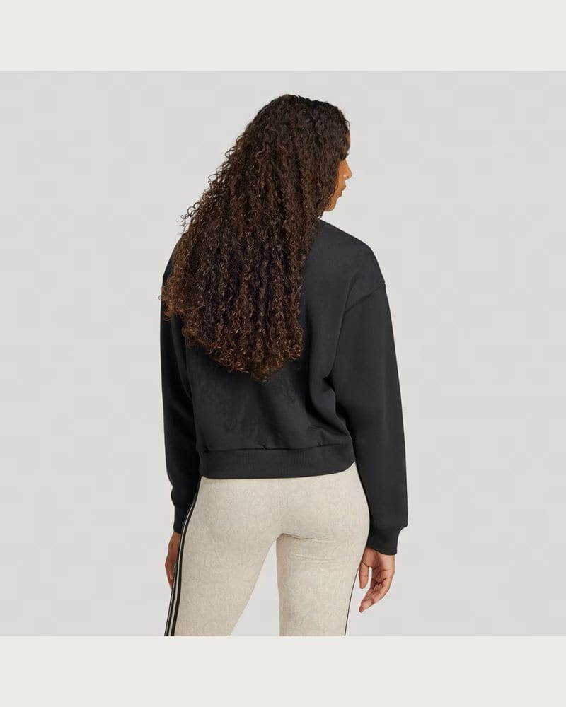 Dámska mikina ADIDAS ORIGINALS SNAKE CREW-BLACK – fotka 3