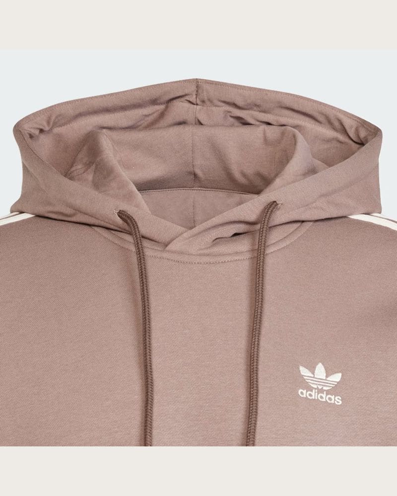 Pánska mikina s kapucňou ADIDAS ORIGINALS 3-STRIPES HOODY-TRABRN – fotka 7