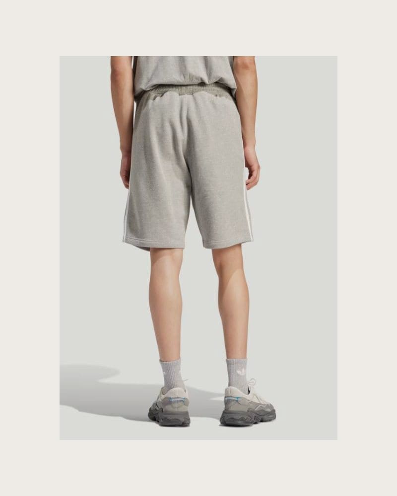 Pánske teplákové kraťasy ADIDAS ORIGINALS 3-STRIPE SHORT-MGREYH – fotka 2