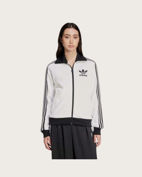 Dámska mikina so zipsom ADIDAS ORIGINALS CLASSIC TT-WHITE