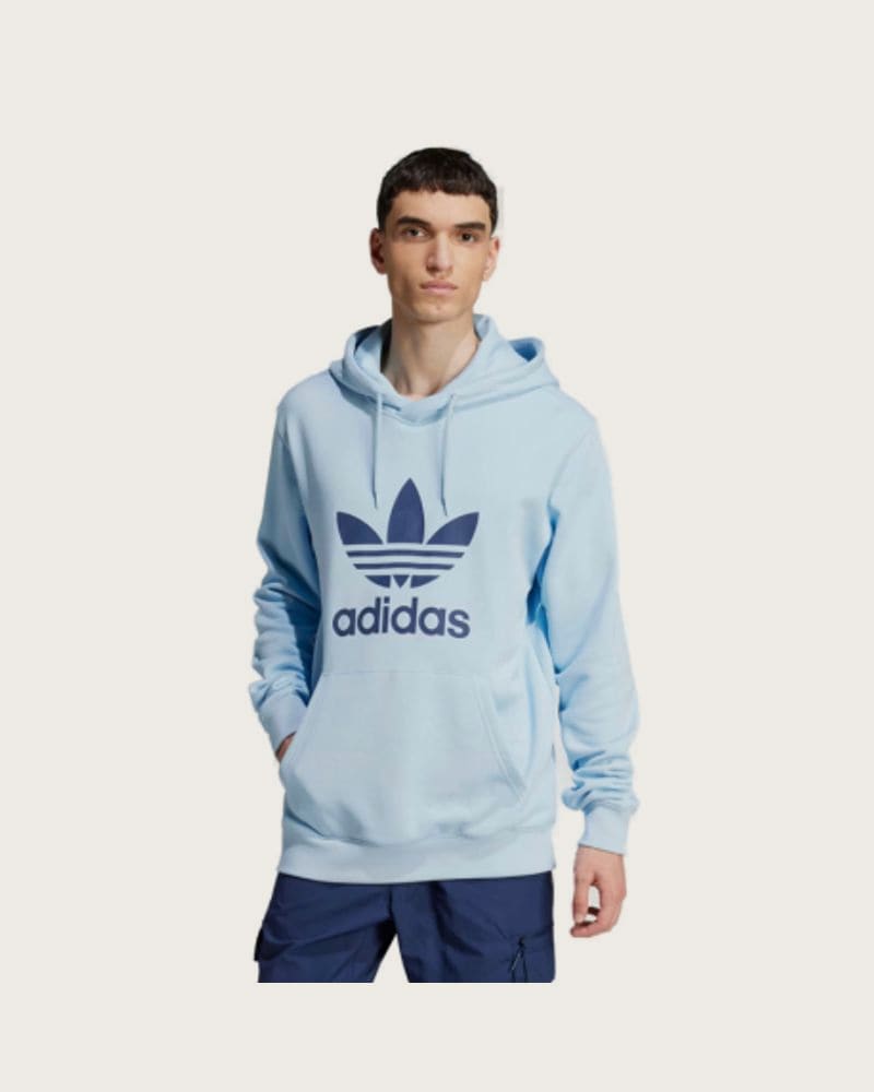 Pánska mikina s kapucňou ADIDAS ORIGINALS TREFOIL HOODY-CLESKY