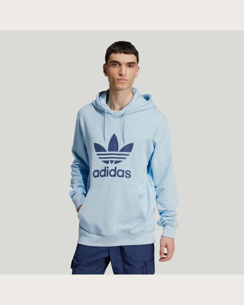 Pánska mikina s kapucňou ADIDAS ORIGINALS TREFOIL HOODY-CLESKY – fotka 2