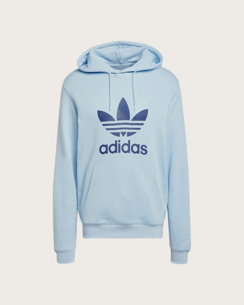 Pánska mikina s kapucňou ADIDAS ORIGINALS TREFOIL HOODY-CLESKY – fotka 8