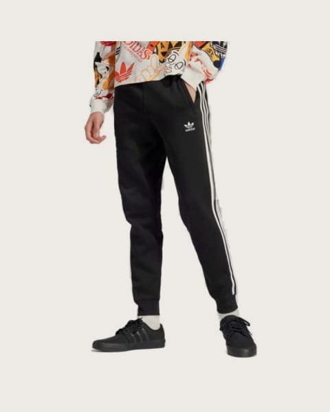 Pánske tepláky ADIDAS ORIGINALS 3-STRIPES PANT-BLACK