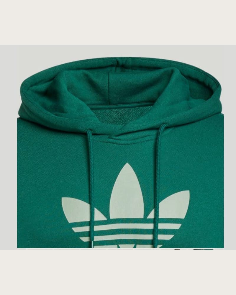 Pánska mikina s kapucňou ADIDAS ORIGINALS TREFOIL HOODY-CGREEN – fotka 5