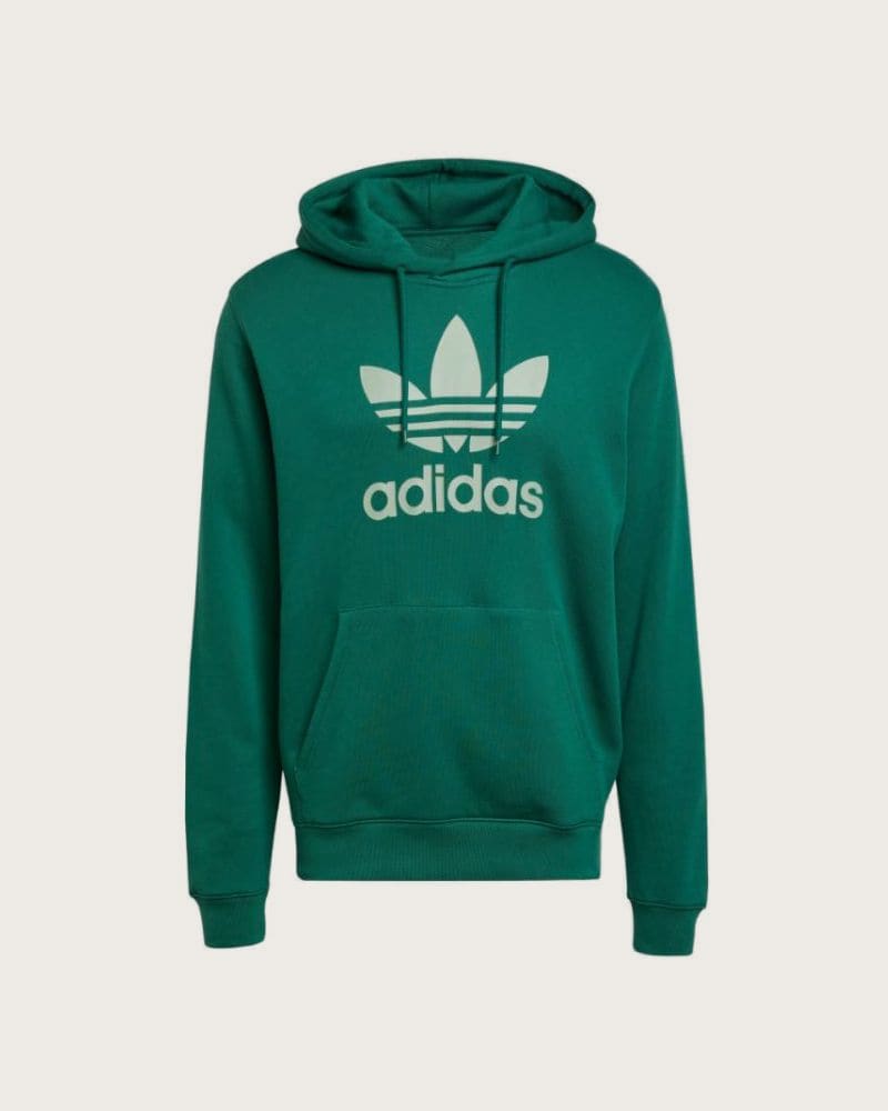 Pánska mikina s kapucňou ADIDAS ORIGINALS TREFOIL HOODY-CGREEN – fotka 6