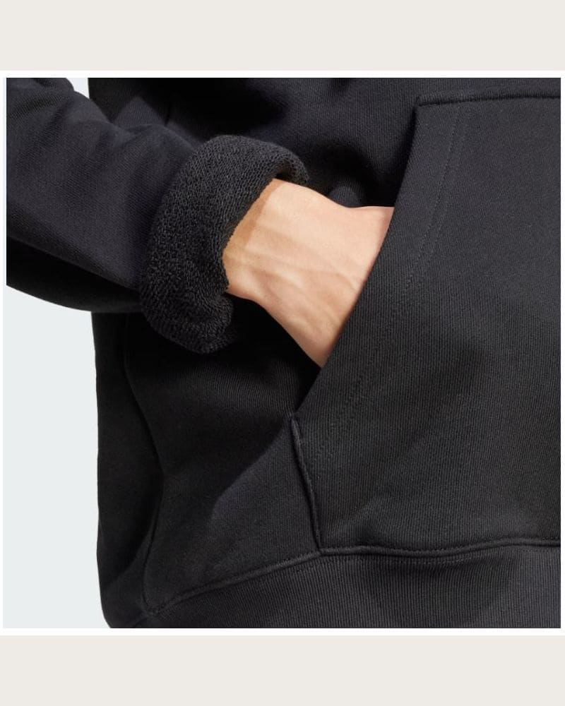 Pánska mikina s kapucňou ADIDAS ORIGINALS OUTL TREF HDY-BLACK – fotka 5