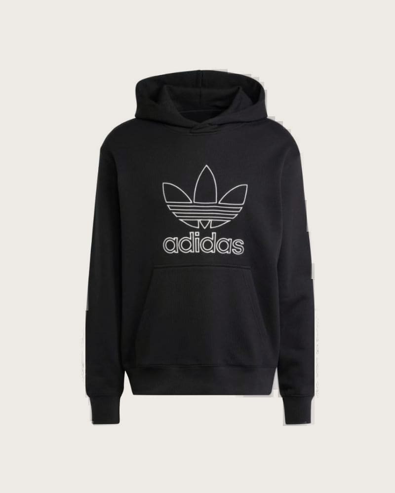 Pánska mikina s kapucňou ADIDAS ORIGINALS OUTL TREF HDY-BLACK – fotka 7