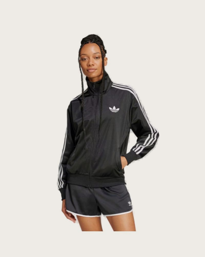 Dámska mikina so zipsom ADIDAS ORIGINALS FBIRD LOOSE TT-JC8251-Black