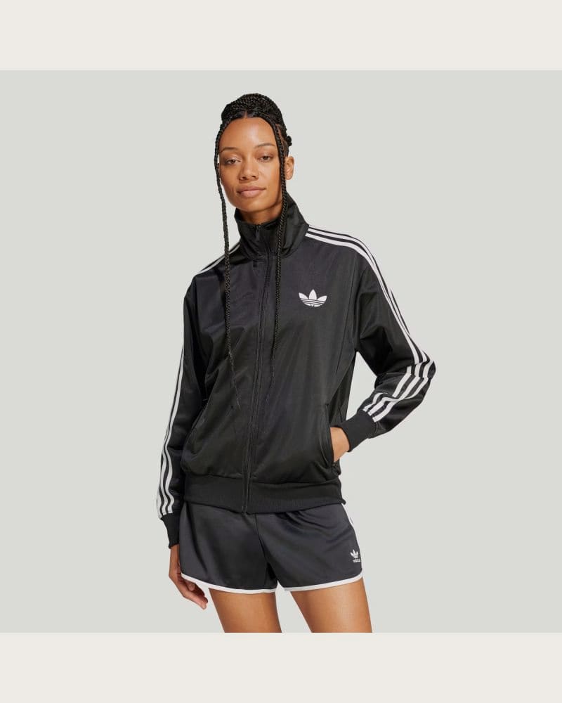 Dámska mikina so zipsom ADIDAS ORIGINALS FBIRD LOOSE TT-JC8251-Black – fotka 2