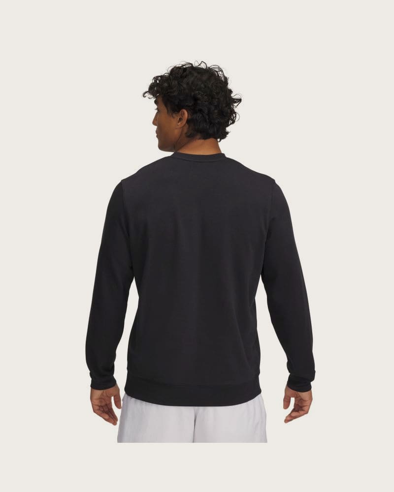 Pánska mikina UNDER ARMOUR UA Rival Terry Logo Crew Q2-BLK – fotka 2