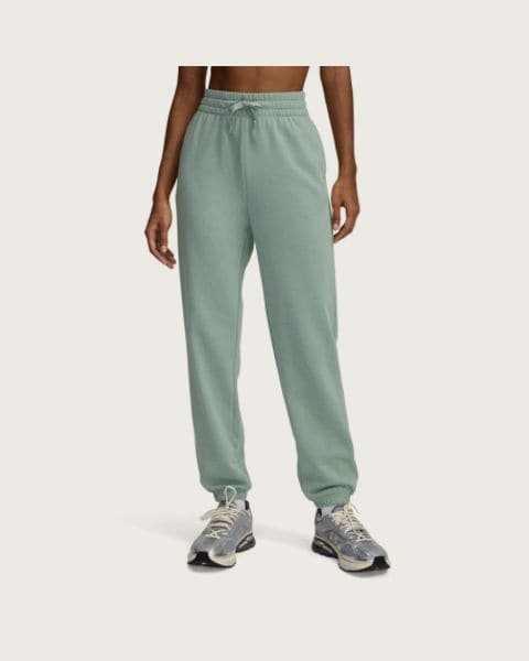 Dámske tepláky UNDER ARMOUR UA Rival Terry Jogger-GRN