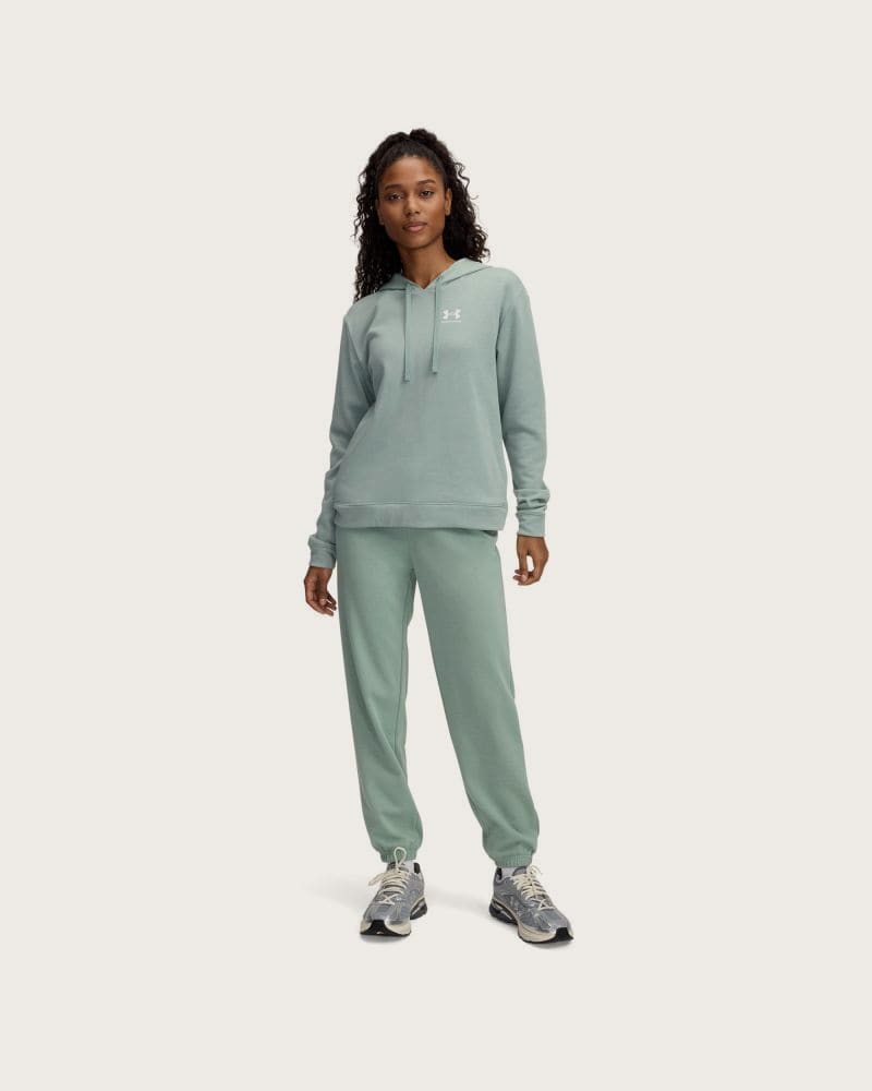 Dámske tepláky UNDER ARMOUR UA Rival Terry Jogger-GRN – fotka 3