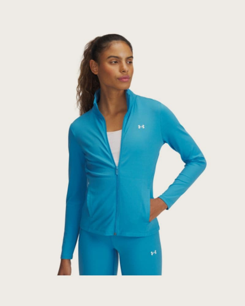 Dámska tréningová mikina so zipsom UNDER ARMOUR Motion Jacket EMEA-BLU