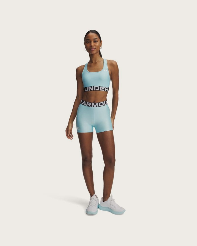 Dámske tréningové kraťasy UNDER ARMOUR UA HG Shorty-BLU – fotka 3