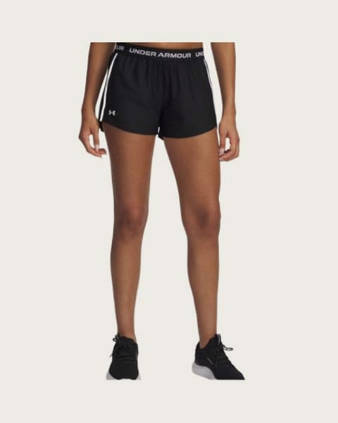 Dámske tréningové kraťasy UNDER ARMOUR Tech Play Up Shorts-BLK