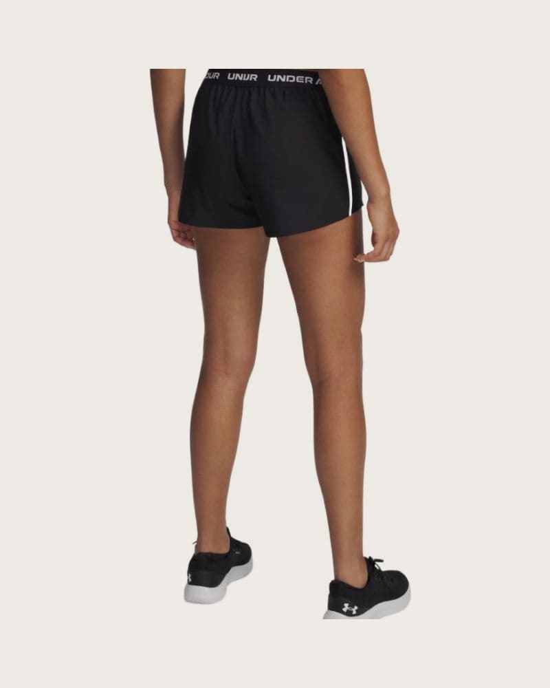 Dámske tréningové kraťasy UNDER ARMOUR Tech Play Up Shorts-BLK – fotka 2