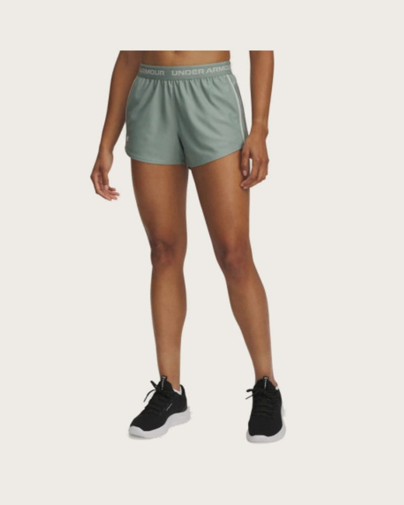 Dámske tréningové kraťasy UNDER ARMOUR Tech Play Up Shorts-GRN