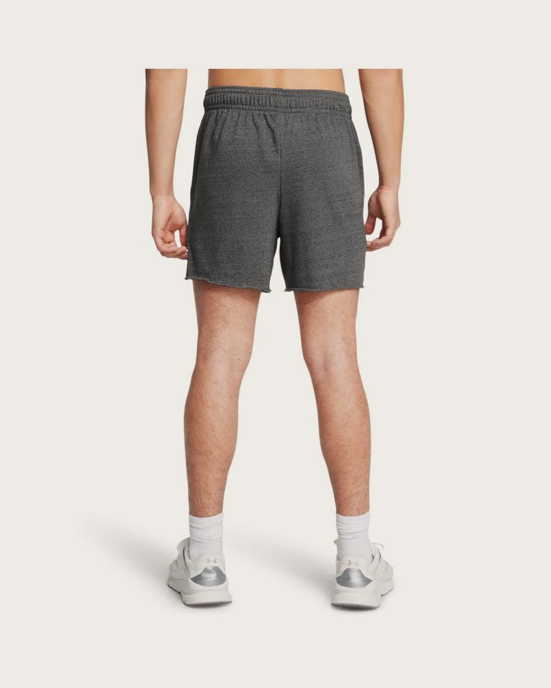 Pánske teplákové kraťasy UNDER ARMOUR UA Rival Terry 6in Short-GRY – fotka 3