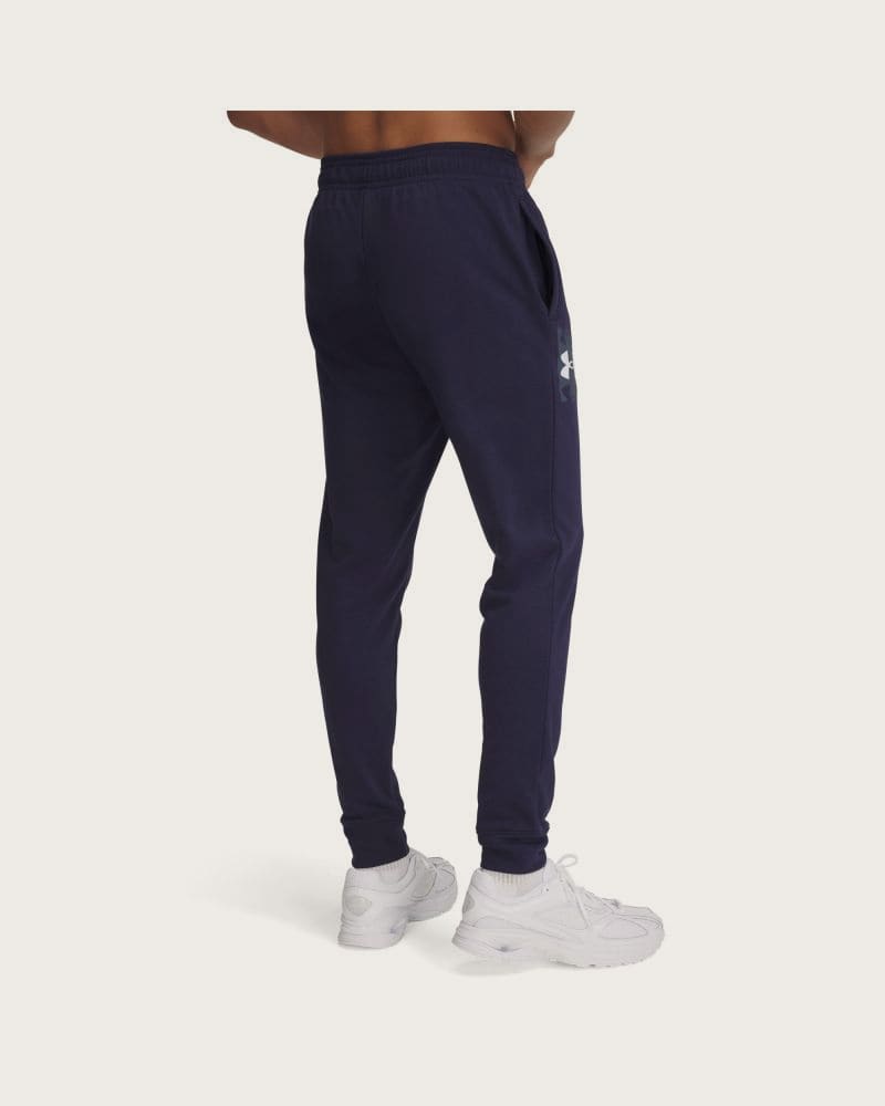 Pánske tepláky UNDER ARMOUR UA Rival Terry Logo JoggerQ2-BLU – fotka 2