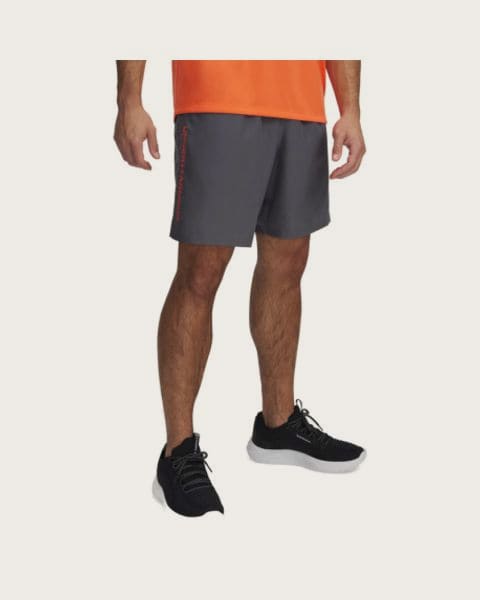 Pánske tréningové kraťasy UNDER ARMOUR UA Tech Woven Wordmark Short-GRY