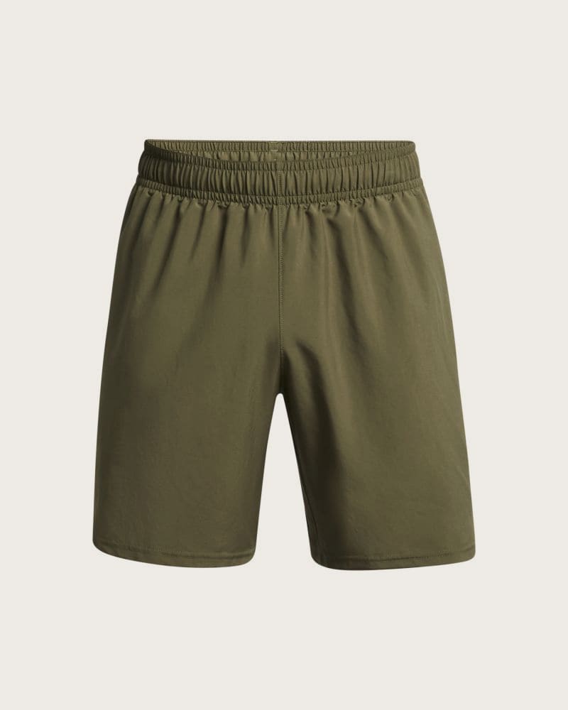 Pánske tréningové kraťasy UNDER ARMOUR UA Tech Woven Wordmark Short-GRN – fotka 5