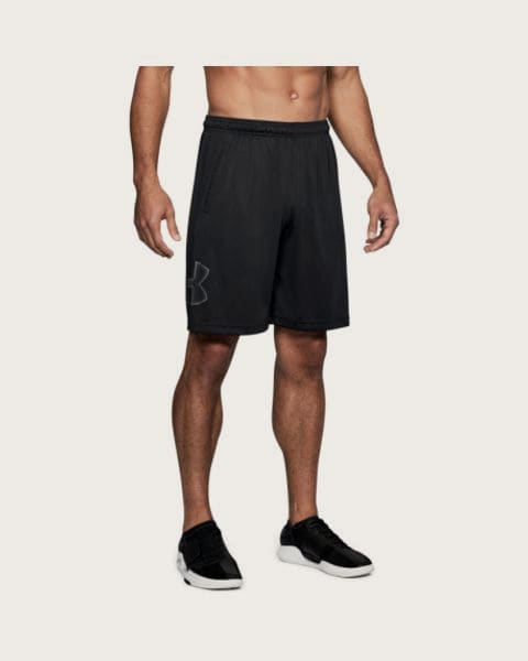 Pánske tréningové kraťasy UNDER ARMOUR UA TECH GRAPHIC SHORT-BLK