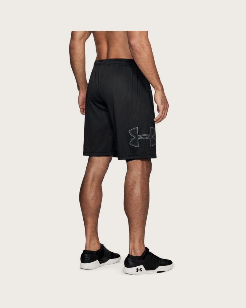 Pánske tréningové kraťasy UNDER ARMOUR UA TECH GRAPHIC SHORT-BLK – fotka 2