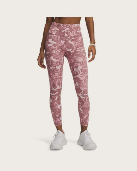 Dámske legíny UNDER ARMOUR Motion Ankle Leg Print-PNK