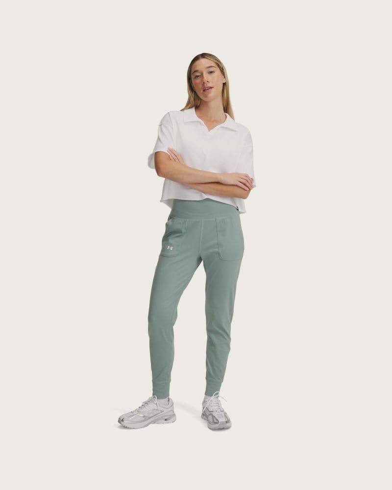 Dámske tepláky UNDER ARMOUR Motion Jogger-GRN – fotka 3