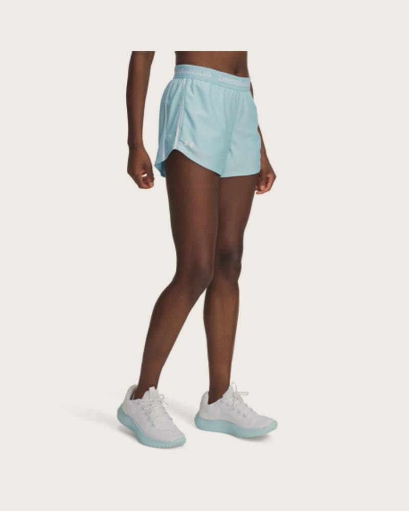 Dámske tréningové kraťasy UNDER ARMOUR Tech Play Up Shorts-BLU