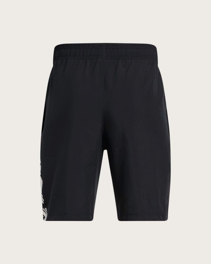 Chlapčenské tréningové kraťasy UNDER ARMOUR UA Tech Woven Graphic Short-BLK – fotka 2