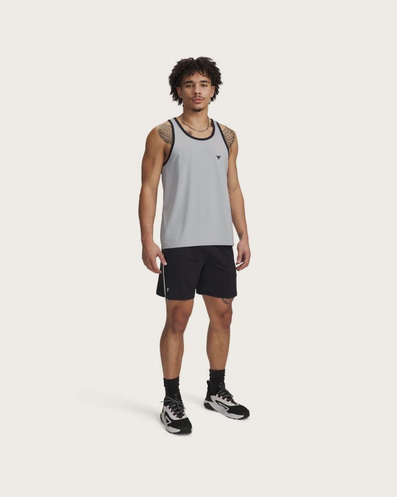 Pánske teplákové kraťasy UNDER ARMOUR Mesh Short-BLK – fotka 4