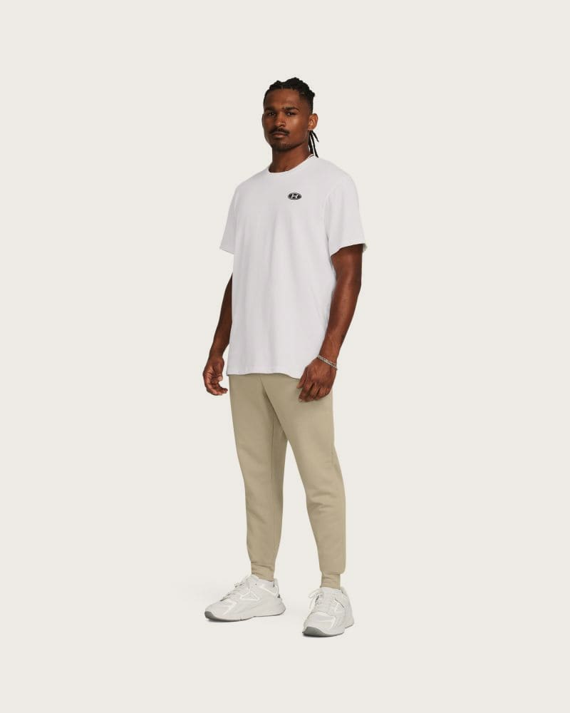 Pánske tepláky UNDER ARMOUR UA Rival Terry Jogger-BRN – fotka 4