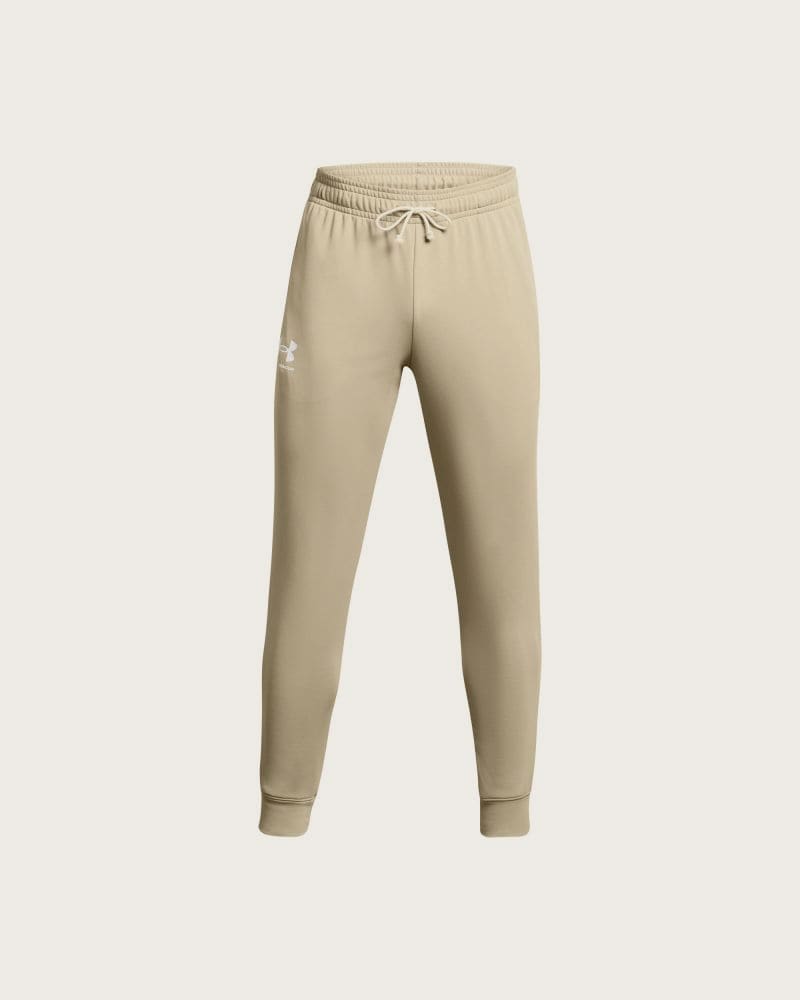 Pánske tepláky UNDER ARMOUR UA Rival Terry Jogger-BRN – fotka 5