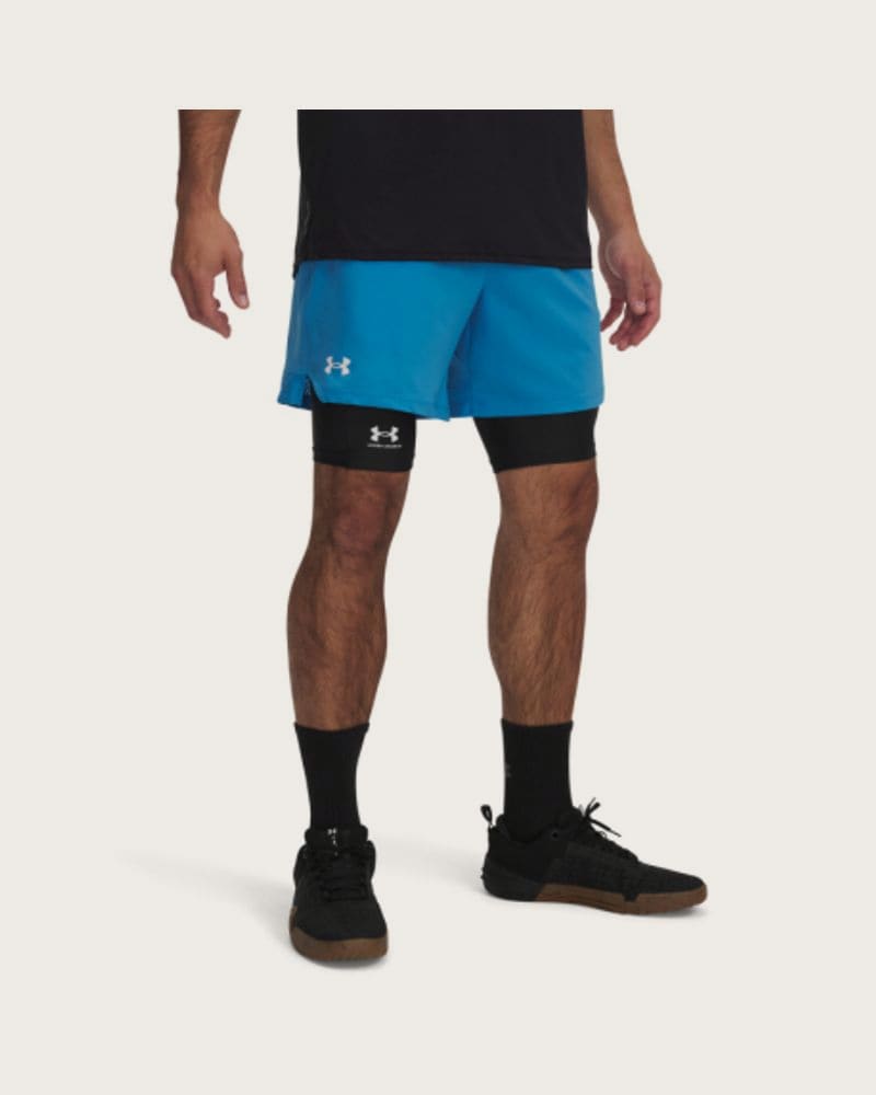 Pánske tréningové kraťasy UNDER ARMOUR UA Vanish Woven 6in Shorts-BLU