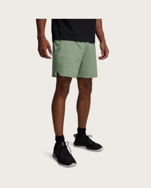 Pánske tréningové kraťasy UNDER ARMOUR Vanish Woven 6in Graphic Sts-GRN
