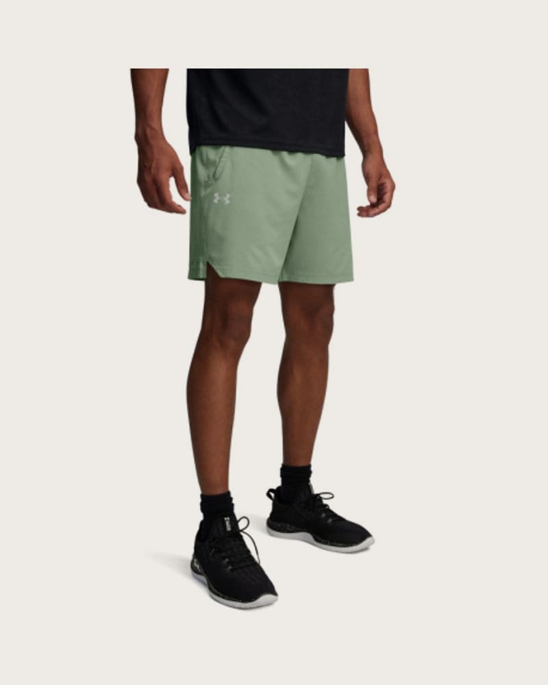 Pánske tréningové kraťasy UNDER ARMOUR Vanish Woven 6in Graphic Sts-GRN