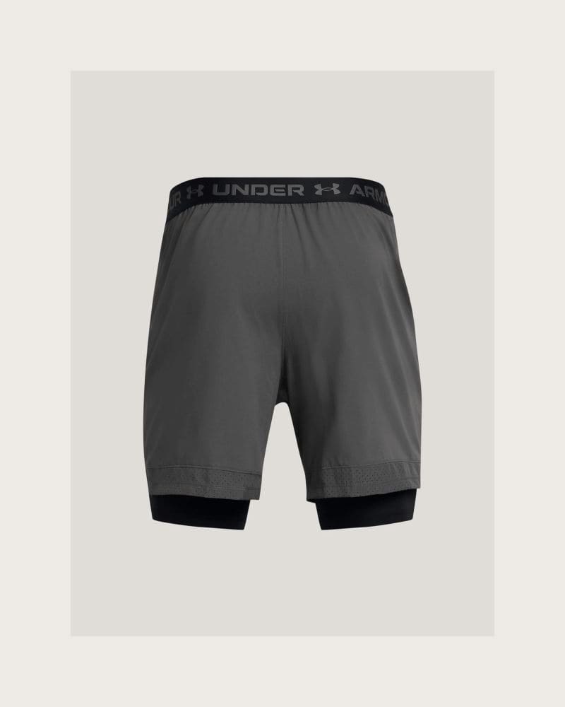 Pánske tréningové kraťasy UNDER ARMOUR UA Vanish Woven 2in1 Sts-GRY – fotka 6