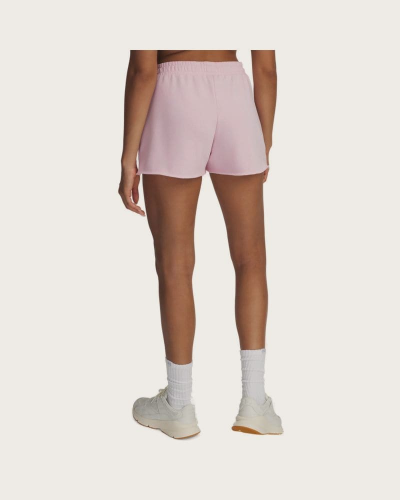 Dámske teplákové kraťasy UNDER ARMOUR UA Rival Terry Short-PNK – fotka 2