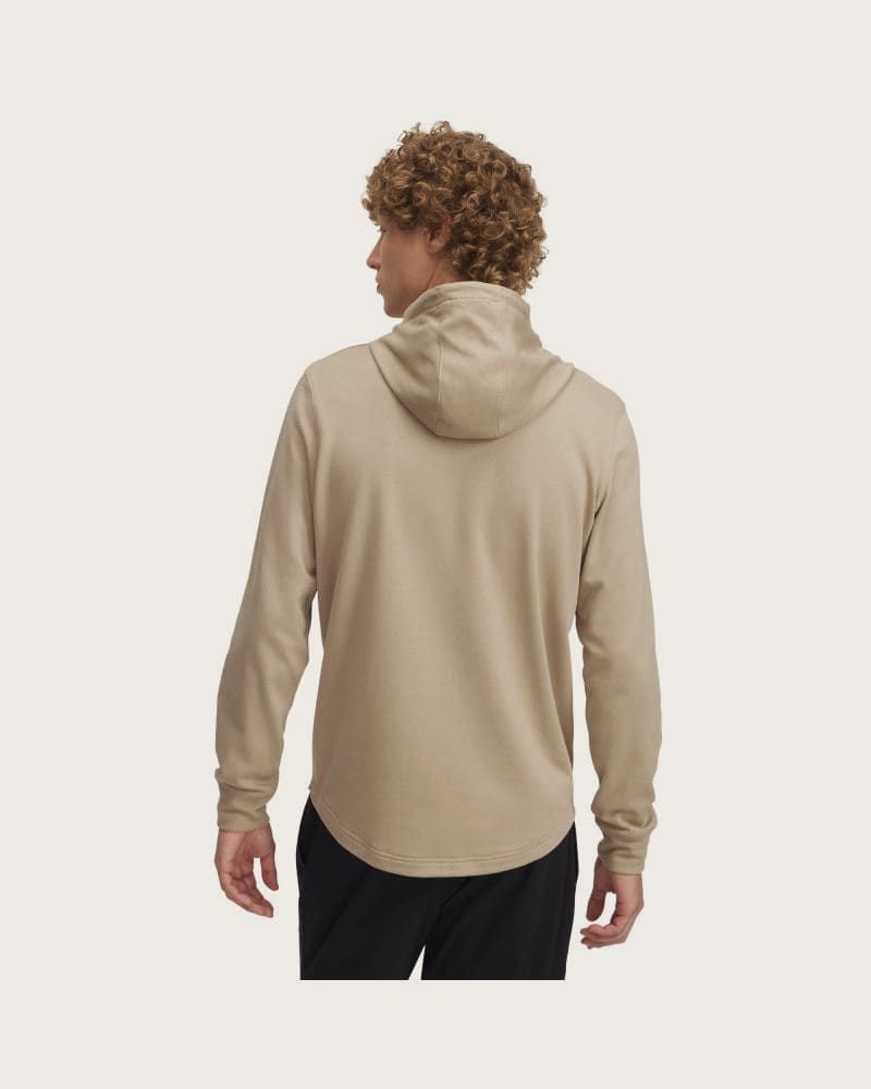Pánska mikina s kapucňou UNDER ARMOUR UA Rival Terry Logo Hood-BRN – fotka 2