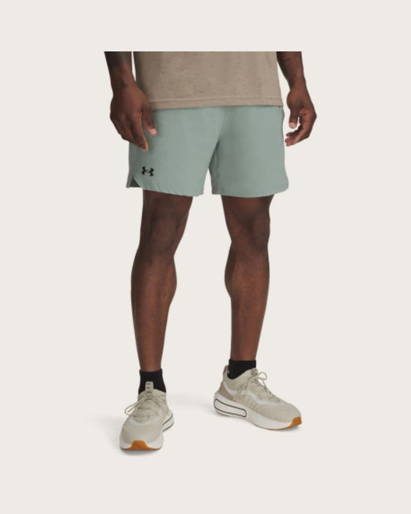 Pánske tréningové kraťasy UNDER ARMOUR UA Vanish Woven 6in Shorts-GRN