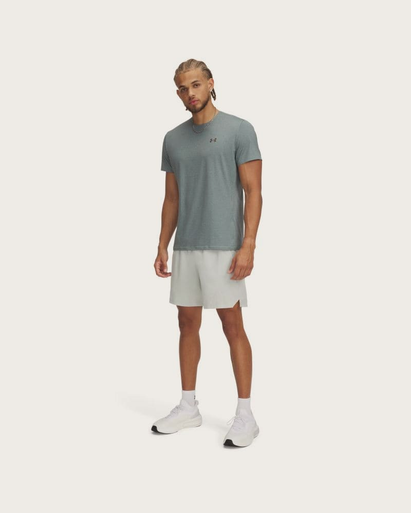 Pánske tréningové kraťasy UNDER ARMOUR UA Vanish Woven 6in Shorts-GRN – fotka 4