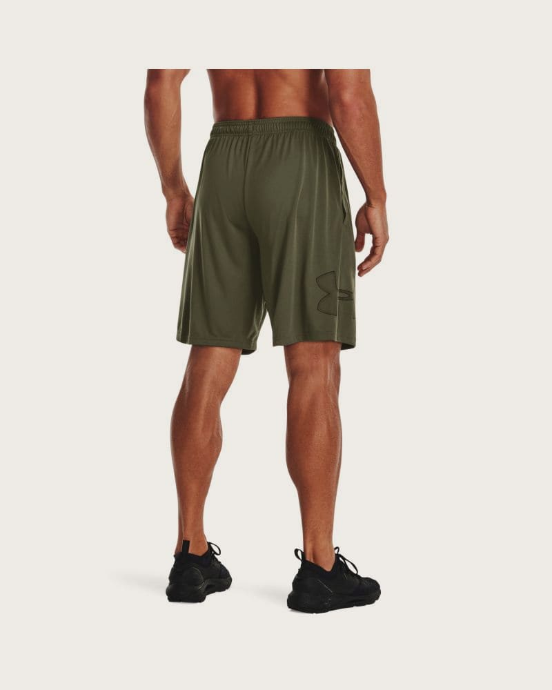 Pánske tréningové kraťasy UNDER ARMOUR UA TECH GRAPHIC SHORT-GRN – fotka 2