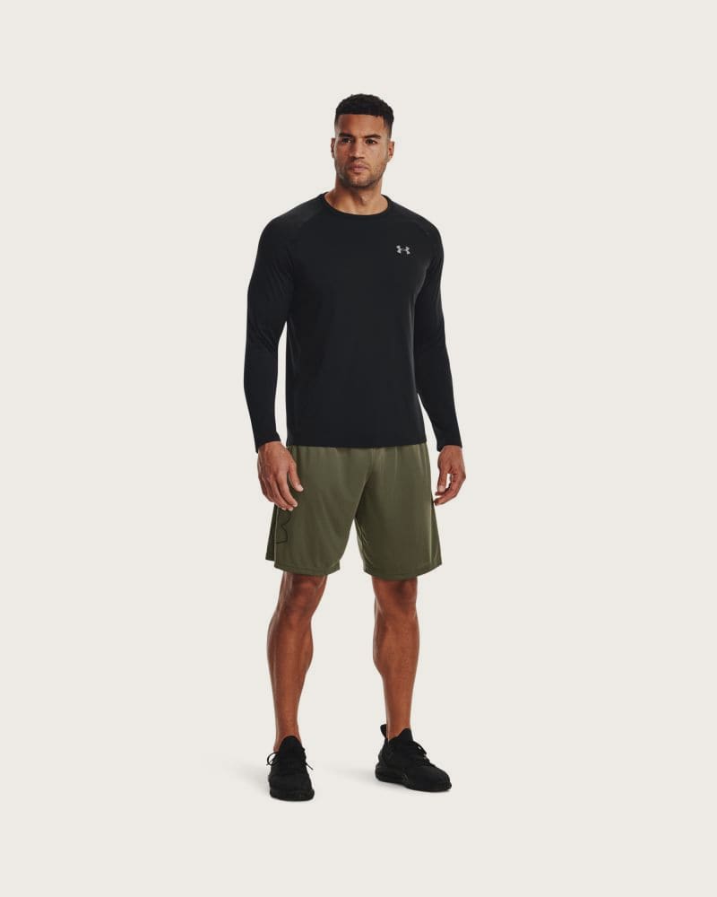 Pánske tréningové kraťasy UNDER ARMOUR UA TECH GRAPHIC SHORT-GRN – fotka 3