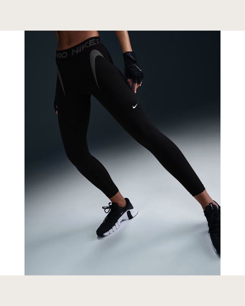 Dámske legíny NIKE PRO W NP DF MR 7 8 TIGHT TT GRX-010-Black – fotka 6